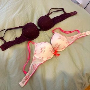 Aerie Push Up Bras - Bundle of 2